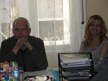 Dr. Cserei Pál elnök, Kis Andrea titkár-I