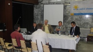 Viczián János környezetmérnök, Herczeg Tamás Békéscsaba Megyei Jogú Város Tanácsnoka, Süli János Paksi Atomerőmű Zrt. Vezérigazgató-helyettes, Dr. Ruszinkó Ádám Euro Spa Kft. turisztikai igazgató