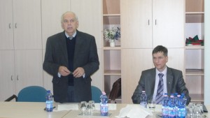 Dr. Cserei Pál BMMK elnöke, és Zátonyi Richárd Henrik BMMK Geodéziai szakcsoport vezetője Dr. Cserei Pál BMMK elnöke, és Zátonyi Richárd Henrik BMMK Geodéziai szakcsoport vezetője