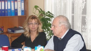 Kis Andrea BMMK titkár, Dr. Cserei Pál BMMK elnök