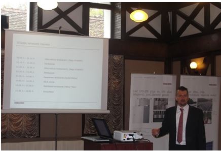Győző Miklós a Stiebel Eltron Kft épviselője Győző Miklós a Stiebel Eltron Kft épviselője